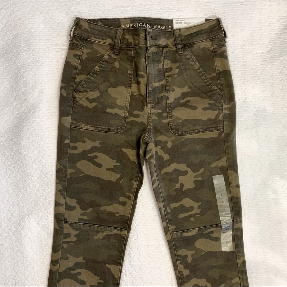 American Eagle Camo Jeans